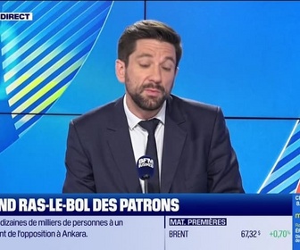 Replay Good Morning Business - L'Edito de Raphaël Legendre : Le grand ras-le-bol des patrons - 15/09
