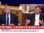 Replay BFM Grand Soir - Percée historique : le RN constitue un groupe au Sénat - 27/09