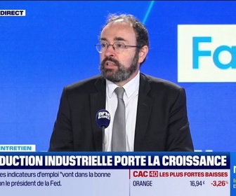 Replay Good Morning Business - La production industrielle porte la croissance