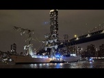 Replay Un voilier mexicain percute le pont de Brooklyn, tuant deux membres d'équipage