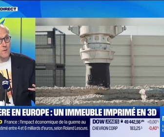 Replay Good Morning Business - Première en Europe : un immeuble imprimé en 3D