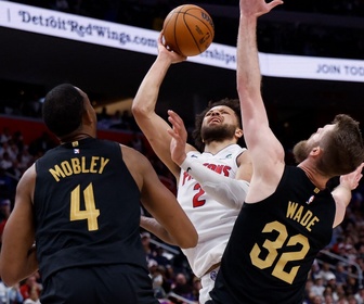 Replay NBA : Detroit ne rompt pas et prend l'avantage contre Cleveland