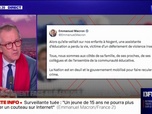 Replay 20H BFM - LE CHOIX DE CHRISTOPHE - Surveillante tuée: comment les personnalités politiques réagissent face au fléau des armes blanches