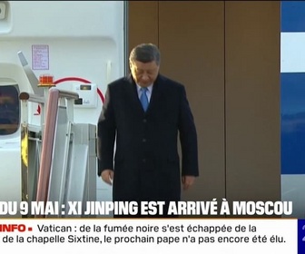 Replay 20H BFM - Défilé du 9-Mai: le président chinois Xi Jinping est arrivé à Moscou