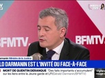 Replay Face à Face - Attaque au couteau sous l'Arc de Triomphe: Les sortants de prison radicalisés ou condamnés pour terrorisme sont très dangereux, souligne Gérald Darmanin