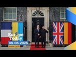 Replay Europe Today : Volodymyr Zelensky était à Londres, résultats des législatives en Arménie
