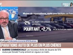 Replay BFM Première - BFM Conso : Les réparations auto de plus en plus chères - 24/02