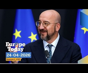 Replay Europe Today : Charles Michel sur Euronews, réunion de crise des dirigeants de l'UE à Chypre