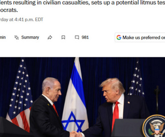 Replay Dans la presse - Livraison massive de bombes américaines controversées à Israël