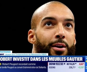 Replay Good Morning Business - Rudy Gobert investit...dans les meubles Gautier