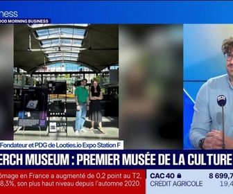 Replay Good Morning Business - Looties et Station F présentent le Tech Merch Museum