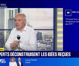 Replay BFM Bourse - Bullshitomètre : On peut tout voir de l'empreinte climatique via les ETF FAUX répond Vincent Auriac - 09/07