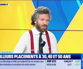 Replay Tout pour investir - Dans quoi j'investis ? : PER, meilleurs placements à 30, 40, et 50 ans - 04/02