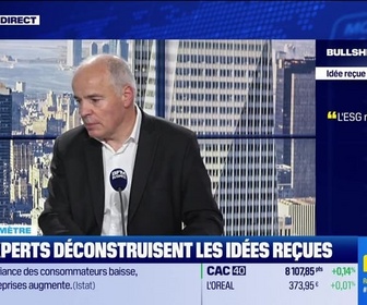 Replay BFM Bourse - Bullshitomètre : L'ESG recule. - FAUX répond Vincent Auriac - 27/11