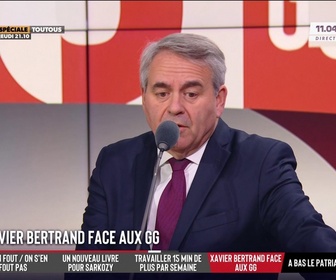 Replay Les Grandes Gueules - Xavier Bertrand face aux GG