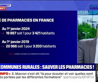 Replay La chronique éco - Communes rurales: six ans après la loi, un décret enfin signé pour permettre aux pharmacies d'ouvrir dans les communes de moins de 2.500 habitants