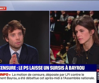 Replay Tout le monde veut savoir - Censure : le PS laisse un sursis à Bayrou - 16/01