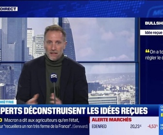 Replay BFM Bourse - Bullshitomètre : On a tout essayé pour régler le déficit - FAUX répond Jean-François Robin - 12/11