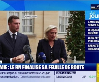 Replay Good Morning Business - Le Rassemblement national finalise son programme économique pour la présidentielle