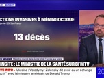 Replay 20H BFM - Méningite: Nous allons organiser, avec l'Éducation nationale, un rattrapage de vaccination dans les collèges, annonce Yannick Neuder, ministre de la Santé