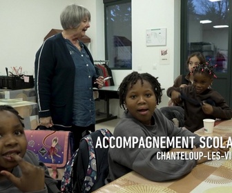 Replay Au coeur des Restos du Coeur - Accompagnement scolaire