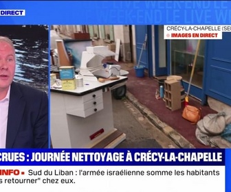 Replay Le Live Week-end - Crues : journée nettoyage à Crécy-la-Chapelle - 12/10