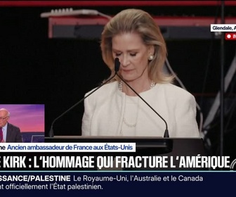 Replay 20H BFM - Hommage à Charlie Kirk: Les gens sont inquiets de cette montée de la violence dans un pays où il y a des armes partout, explique Philippe Étienne, ancien ambassadeur de France aux États-Unis