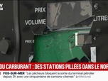 Replay BFM Première - Face à la hausse des prix, des stations-service du Nord de la France vandalisées