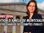Replay En séance - Séance publique à l'Assemblée nationale - Budget 2026 : audition d'Amélie de Montchalin, ministre des comptes publics en direct
