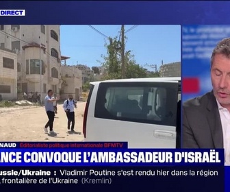 Replay BFM Story - Story 5 : Jénine, des diplomates visés par des tirs israéliennes - 21/05