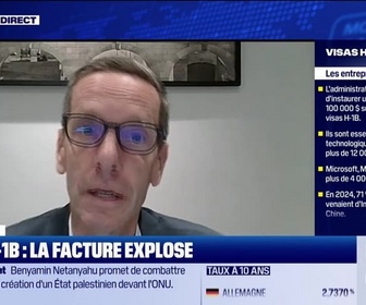 Replay BFM Bourse - USA Today :IA / ETF : Moins de visas pour les talents étrangers, de quoi accélérer le recours des entreprises à l'IA ? , par John Plasaed - 22/09