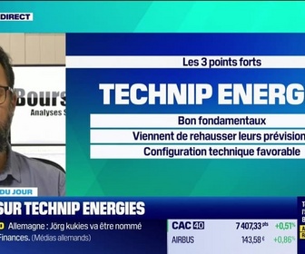 Replay Tout pour investir - La valeur du jour : Zoom sur Technip Energies - 07/11