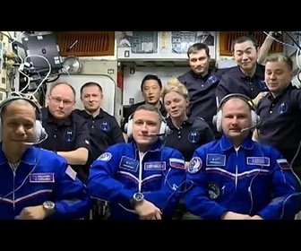 Replay L'équipage américano-russe s'arrime sans encombre à l'ISS pour une mission de 8 mois