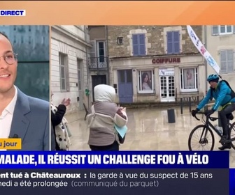 Replay L'image du jour - Atteint de sclérose en plaques, il a traversé la France à vélo