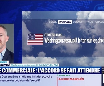 Replay BFM Bourse - L'éco du monde : Washington envisage d'assouplir le calendrier de droits de douane - 27/06