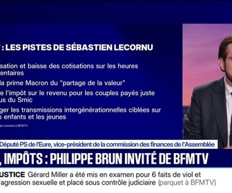 Replay 20H BFM - Pistes de Sébastien Lecornu: Tout cela, ça ne me parait pas sérieux, lance Phillipe Brun, député PS de l'Eure