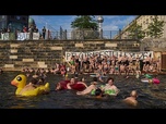 Replay Manifestation à Berlin pour rouvrir la Spree à la baignade après 100 ans d'interdiction