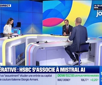 Replay Good Morning Business - IA générative : HSBC s'associe à Mistral AI