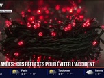 Replay BFM Première - Guirlandes de Noël: comment prévenir les risques d'incendie électriques?
