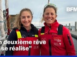 Replay ROBIN DE BFM - En mer avec Violette Dorange et Samatha Davies avant la Transat Café l'Or