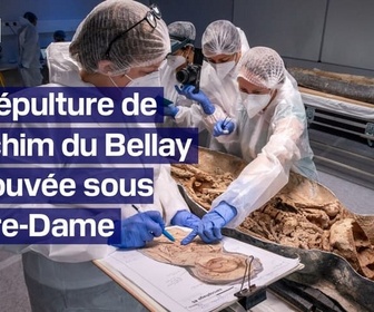 Replay L'image du jour - Le poète Joachim du Bellay identifié dans un cercueil sous Notre-Dame de Paris