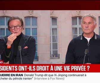 Replay Marschall Truchot - SIGNÉ DURAND - Doit-on tout savoir de la vie privée d'un président ? - 14/05