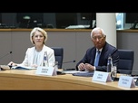 Replay L'UE soutient la CPI après de nouvelles sanctions américaines