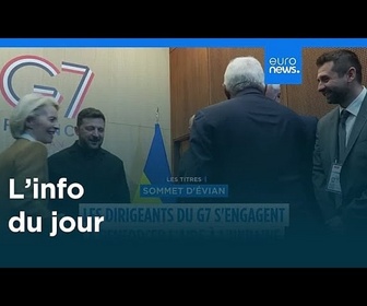 Replay L'info du jour | 18 juin 2026 - Mi-journée
