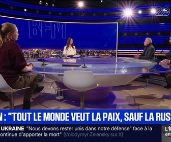 Replay BFM Grand Soir - Macron : Tout le monde veut la paix, sauf la Russie. - 22/11