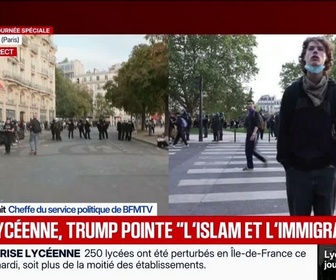 Replay Marschall Truchot : Crise lycéenne, Trump pointe l'islam et l'immigration - 06/10