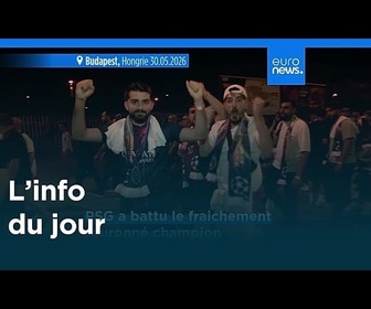 Replay L'info du jour | 31 mai 2026 - Mi-journée