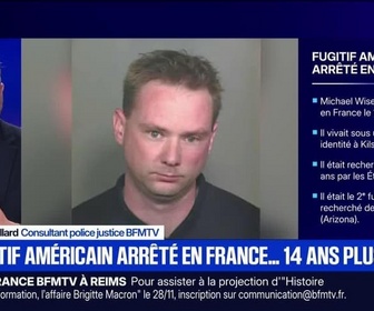 Replay BFM Grand Soir - Un fugitif américain arrêté en France... 14 ans plus tard - 14/11