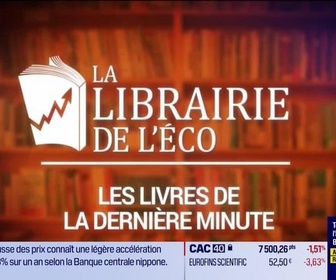 Replay La librairie de l'éco - Les livres de la dernière minute : Pierre Jacquemot, Cédric Villani et Gaspard Koenig - 21/09