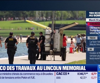 Replay Le 19h Eco - USA : le fiasco des travaux au Lincoln Memorial